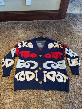 Colorful cardigan